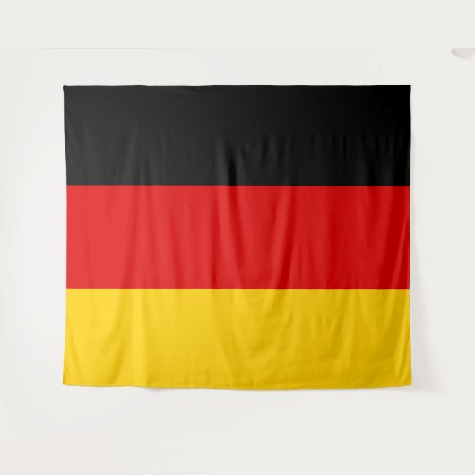 DEUTSCHE FLAG WANDTEPPICH (Vorderseite (Horizontal))