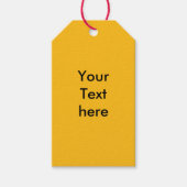 DEUTSCHE FLAGFARBEN + Ihr Text Geschenkanhänger (Vorderseite)