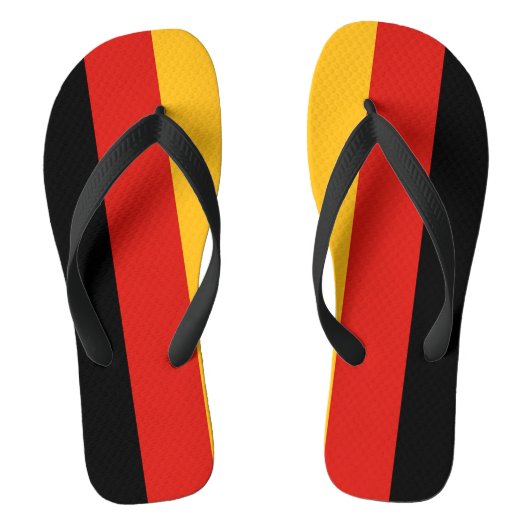 DEUTSCHE FLAGFARBEN + Ihre Ideen Badesandalen (Fußbett)