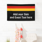 DEUTSCHE FLAGFARBEN + Ihre Ideen Banner (Insitu)