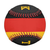 DEUTSCHE FLAGFARBEN + Ihre Ideen Baseball (Vorderseite)