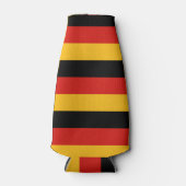 DEUTSCHE FLAGFARBEN + Ihre Ideen Flaschenkühler (Vorderseite)