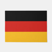 DEUTSCHE FLAGFARBEN + Ihre Ideen Fußmatte (Vorderseite)