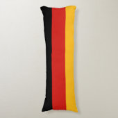 DEUTSCHE FLAGFARBEN + Ihre Ideen Seitenschläferkissen (Vorderseite Vertikal)