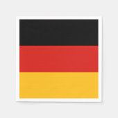 DEUTSCHE FLAGFARBEN + Ihre Ideen Serviette (Vorderseite)