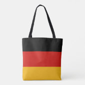 DEUTSCHE FLAGFARBEN + Ihre Ideen Tasche (Rückseite)
