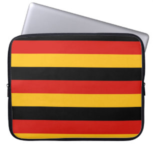 DEUTSCHE FLAGFARBEN LAPTOPSCHUTZHÜLLE