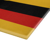 DEUTSCHE FLAGFARBEN SCHNEIDEBRETT (Ecke)