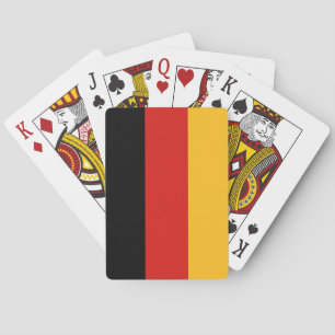 DEUTSCHE FLAGFARBEN SPIELKARTEN