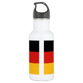 DEUTSCHE FLAGFARBEN TRINKFLASCHE (Rückseite)
