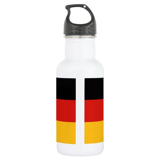 DEUTSCHE FLAGFARBEN TRINKFLASCHE (Rückseite)