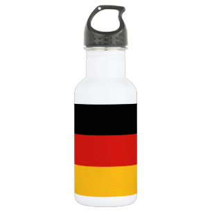 DEUTSCHE FLAGFARBEN TRINKFLASCHE