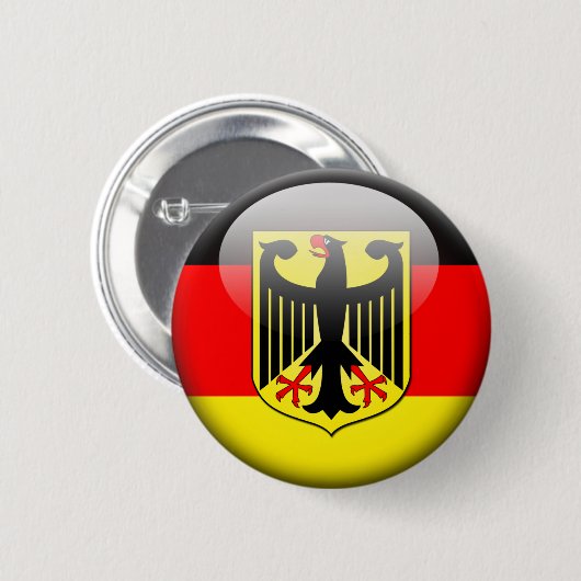 Deutsche Flagge 2,0 Button (Vorne & Hinten)