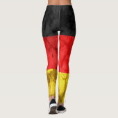 Deutsche Flagge #4 Leggings (Rückseite)