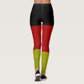 Deutsche Flagge #6 Leggings (Rückseite)