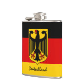 Deutsche Flagge & Adle, Deutschland Patrioten /Deu Flachmann (Links)