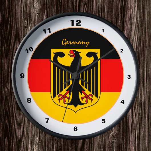 Deutsche Flagge, Adler/Deutschland Mode/Design Uhr