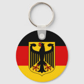 Deutsche Flagge & AdlerEmblem, Deutschland / Sport Schlüsselanhänger (Rückseite)