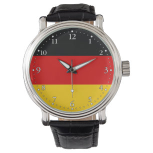 Deutsche Flagge Armbanduhr