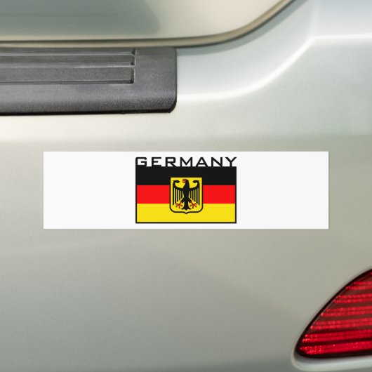 Deutsche Flagge Autoaufkleber (Auf Auto)