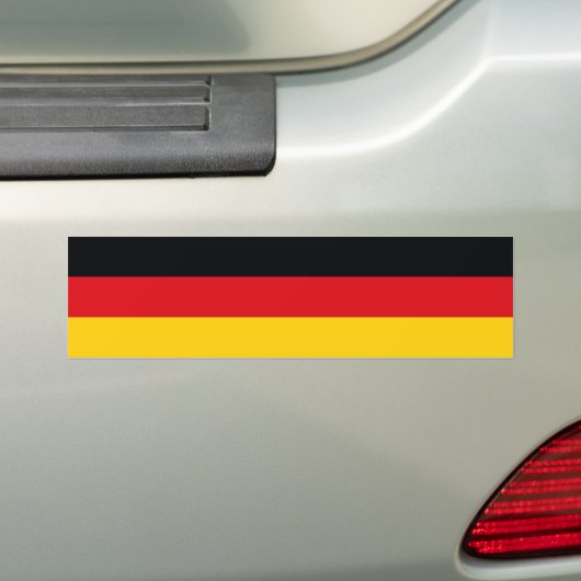 Deutsche Flagge Autoaufkleber (Auf Auto)