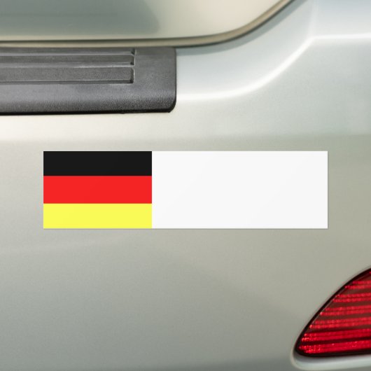 Deutsche Flagge Autoaufkleber (Auf Auto)