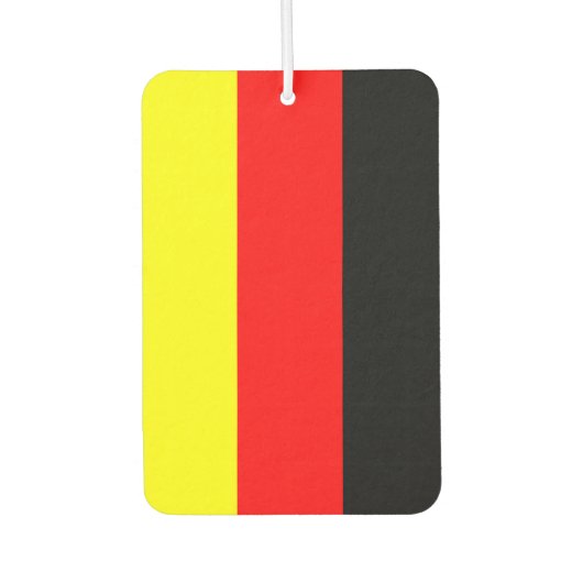 Deutsche Flagge Autolufterfrischer (Vorderseite)