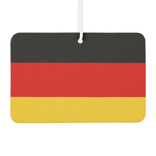 Deutsche Flagge Autolufterfrischer (Vorderseite)