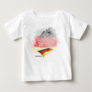Deutsche Flagge Baby T-shirt