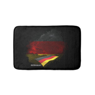 Deutsche Flagge Badematte