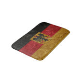 Deutsche Flagge Badematte (Schrägansicht)