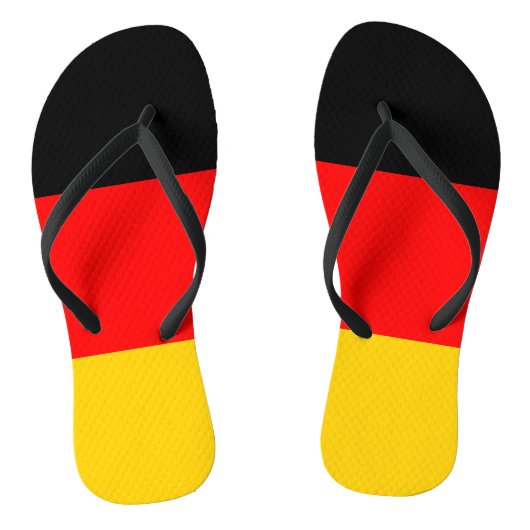 Deutsche Flagge Badesandalen (Fußbett)