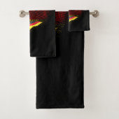 Deutsche Flagge Badhandtuch Set (Insitu)