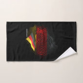 Deutsche Flagge Badhandtuch Set (Handtuch)