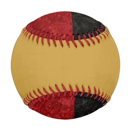 Deutsche Flagge Baseball (Rückseite)