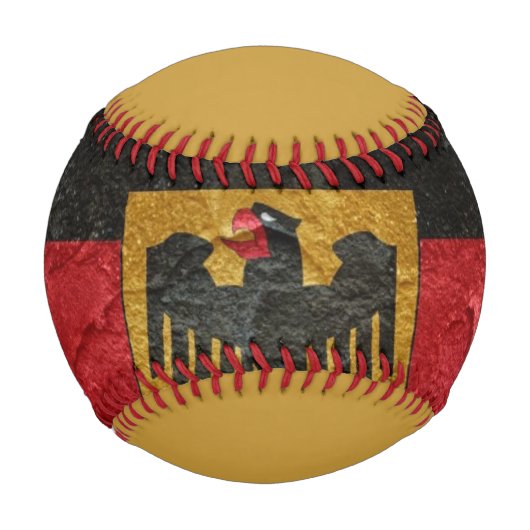 Deutsche Flagge Baseball (Vorderseite)