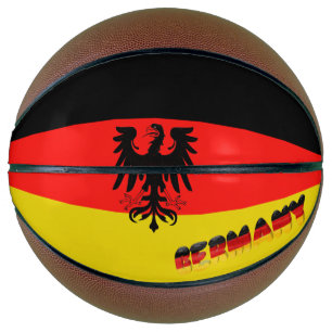 Deutsche Flagge Basketball