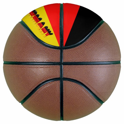Deutsche Flagge Basketball (Rechts)