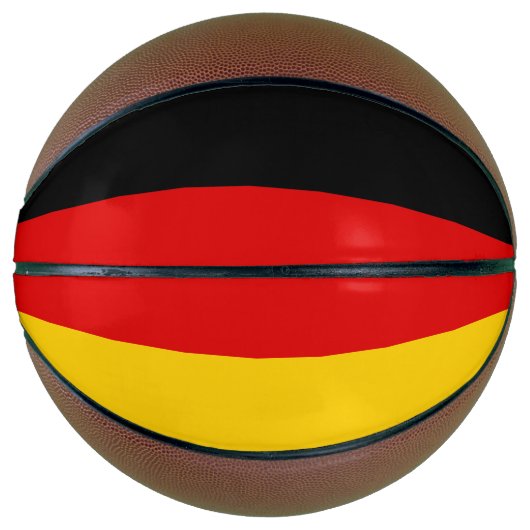 Deutsche Flagge Basketball (Vorderseite)