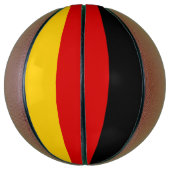 Deutsche Flagge Basketball (Vertikal)