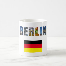 Deutsche Flagge Berlin Kaffeetasse