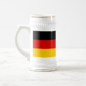 Deutsche Flagge Bierglas (Links)