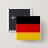 Deutsche Flagge Button (Vorne & Hinten)