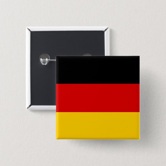 Deutsche Flagge Button (Vorne & Hinten)