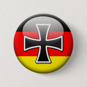 Deutsche Flagge Button (Vorderseite)
