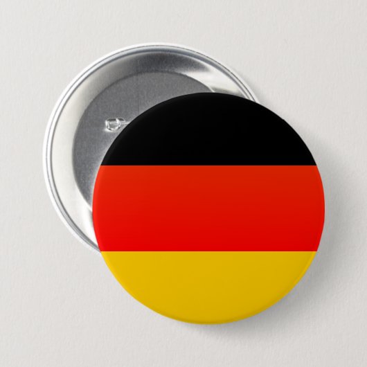 Deutsche Flagge Button (Vorne & Hinten)