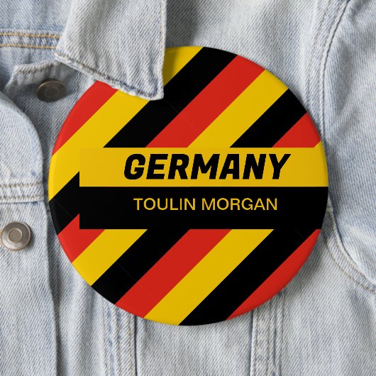 Deutsche Flagge Button (Beispiel)