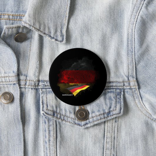Deutsche Flagge Button (Beispiel)