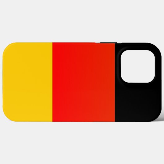 Deutsche Flagge Case-Mate iPhone Hülle (Rückseite (Horizontal))