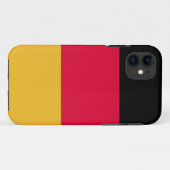 Deutsche Flagge Case-Mate iPhone Hülle (Rückseite (Horizontal))